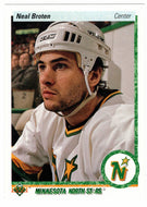 Neal Broten - Minnesota North Stars (NHL Hockey Card) 1990-91 Upper Deck # 48 Mint