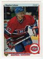 Stephan Lebeau RC - Montreal Canadiens (NHL Hockey Card) 1990-91 Upper Deck # 51 Mint