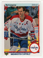 Rod Langway - Washington Capitals (NHL Hockey Card) 1990-91 Upper Deck # 57 Mint