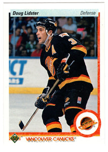 Doug Lidster - Vancouver Canucks (NHL Hockey Card) 1990-91 Upper Deck # 60 Mint