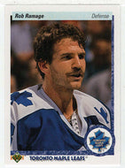 Rob Ramage - Toronto Maple Leafs (NHL Hockey Card) 1990-91 Upper Deck # 62 Mint