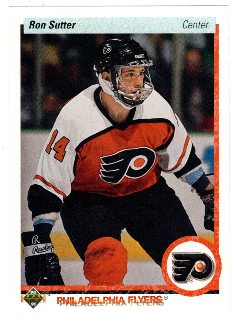 Ron Sutter - Philadelphia Flyers (NHL Hockey Card) 1990-91 Upper Deck # 68 Mint