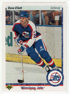 Dave Ellett - Winnipeg Jets (NHL Hockey Card) 1990-91 Upper Deck # 71 Mint