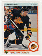 Vladimir Krutov RC - Vancouver Canucks (NHL Hockey Card) 1990-91 Upper Deck # 77 Mint
