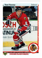 Trent Yawney - Chicago Blackhawks (NHL Hockey Card) 1990-91 Upper Deck # 82 Mint