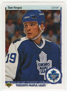 Tom Fergus - Toronto Maple Leafs (NHL Hockey Card) 1990-91 Upper Deck # 83 Mint