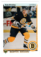 Andy Brickley - Boston Bruins (NHL Hockey Card) 1990-91 Upper Deck # 84 Mint