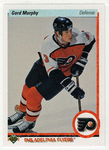 Gord Murphy RC - Philadelphia Flyers (NHL Hockey Card) 1990-91 Upper Deck # 86 Mint