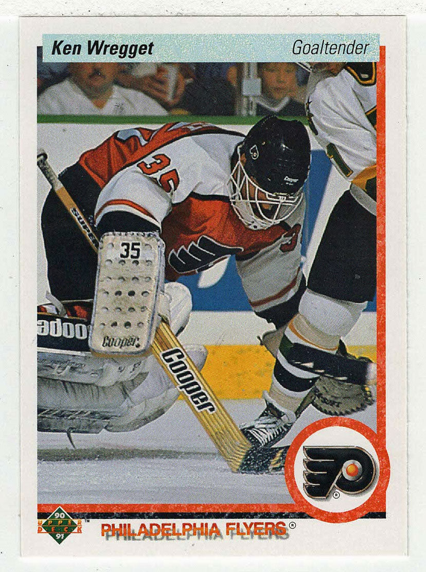 Ken Wregget - Philadelphia Flyers (NHL Hockey Card) 1990-91 Upper Deck # 89 Mint