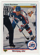 Laurie Boschman - Winnipeg Jets (NHL Hockey Card) 1990-91 Upper Deck # 103 Mint