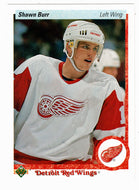 Shawn Burr - Detroit Red Wings (NHL Hockey Card) 1990-91 Upper Deck # 111 Mint