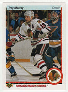 Troy Murray - Chicago Blackhawks (NHL Hockey Card) 1990-91 Upper Deck # 112 Mint
