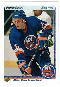 Pat Flatley - New York Islanders (NHL Hockey Card) 1990-91 Upper Deck # 118 Mint