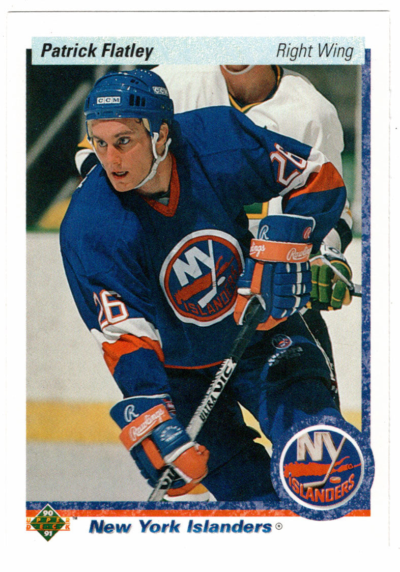 Pat Flatley - New York Islanders (NHL Hockey Card) 1990-91 Upper Deck # 118 Mint