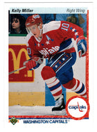Kelly Miller - Washington Capitals (NHL Hockey Card) 1990-91 Upper Deck # 130 Mint