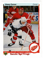 Jimmy Carson - Detroit Red Wings (NHL Hockey Card) 1990-91 Upper Deck # 132 Mint
