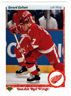 Gerard Gallant - Detroit Red Wings (NHL Hockey Card) 1990-91 Upper Deck # 134 Mint