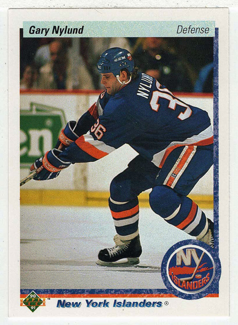 Gary Nylund - New York Islanders (NHL Hockey Card) 1990-91 Upper Deck # 139 Mint