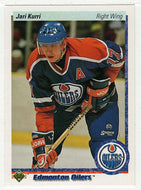 Jari Kurri - Edmonton Oilers (NHL Hockey Card) 1990-91 Upper Deck # 146 Mint