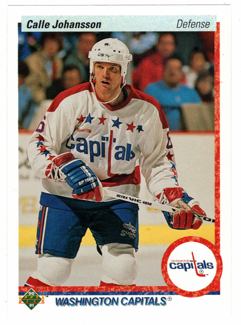 Calle Johansson - Washington Capitals (NHL Hockey Card) 1990-91 Upper Deck # 149 Mint