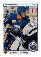 Christian Ruuttu - Buffalo Sabres (NHL Hockey Card) 1990-91 Upper Deck # 170 Mint
