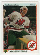 Slava Fetisov RC - New Jersey Devils (NHL Hockey Card) 1990-91 Upper Deck # 176 Mint