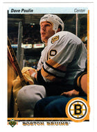 Dave Poulin - Boston Bruins (NHL Hockey Card) 1990-91 Upper Deck # 177 Mint