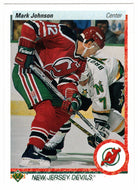 Mark Johnson - New Jersey Devils (NHL Hockey Card) 1990-91 Upper Deck # 180 Mint