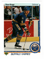Uwe Krupp - Buffalo Sabres (NHL Hockey Card) 1990-91 Upper Deck # 187 Mint