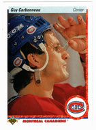 Guy Carbonneau - Montreal Canadiens (NHL Hockey Card) 1990-91 Upper Deck # 188 Mint