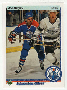 Joe Murphy RC - Edmonton Oilers (NHL Hockey Card) 1990-91 Upper Deck # 190 Mint
