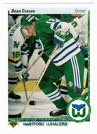 Dean Evason - Hartford Whalers (NHL Hockey Card) 1990-91 Upper Deck # 192 Mint