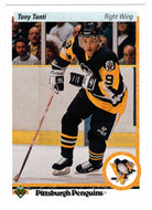 Tony Tanti - Pittsburgh Penguins (NHL Hockey Card) 1990-91 Upper Deck # 197 Mint