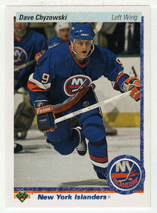 Dave Chyzowski RC - New York Islanders (NHL Hockey Card) 1990-91 Upper Deck # 228 Mint