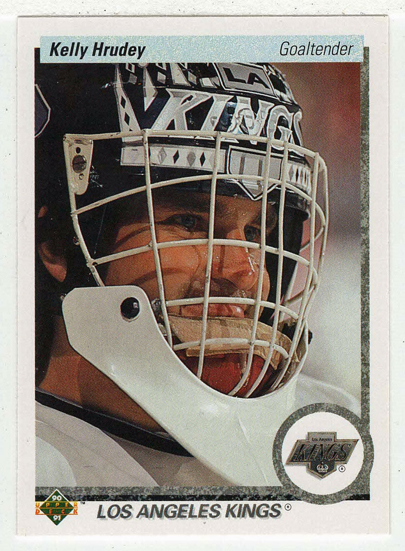 Kelly Hrudey - Los Angeles Kings (NHL Hockey Card) 1990-91 Upper Deck # 231 Mint