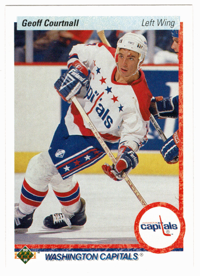 Geoff Courtnall - Washington Capitals (NHL Hockey Card) 1990-91 Upper Deck # 238 Mint