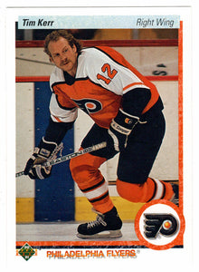 Tim Kerr - Philadelphia Flyers (NHL Hockey Card) 1990-91 Upper Deck # 247 Mint