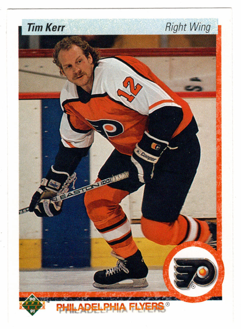 Tim Kerr - Philadelphia Flyers (NHL Hockey Card) 1990-91 Upper Deck # 247 Mint