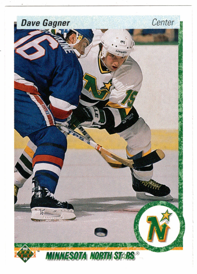 Dave Gagner - Minnesota North Stars (NHL Hockey Card) 1990-91 Upper Deck # 248 Mint