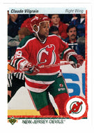 Claude Vilgrain RC - New Jersey Devils (NHL Hockey Card) 1990-91 Upper Deck # 250 Mint