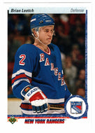 Brian Leetch - New York Rangers (NHL Hockey Card) 1990-91 Upper Deck # 253 Mint