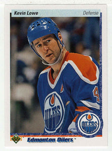 Kevin Lowe - Edmonton Oilers (NHL Hockey Card) 1990-91 Upper Deck # 262 Mint