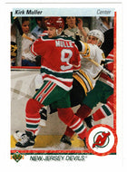 Kirk Muller - New Jersey Devils (NHL Hockey Card) 1990-91 Upper Deck # 267 Mint