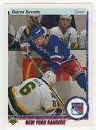 Darren Turcotte RC - New York Rangers (NHL Hockey Card) 1990-91 Upper Deck # 274 Mint