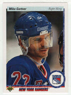 Mike Gartner - New York Rangers (NHL Hockey Card) 1990-91 Upper Deck # 277 Mint