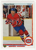 Shayne Corson - Montreal Canadiens (NHL Hockey Card) 1990-91 Upper Deck # 280 Mint