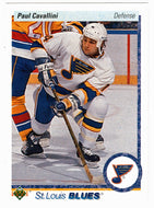 Paul Cavallini - St. Louis Blues (NHL Hockey Card) 1990-91 Upper Deck # 281 Mint