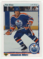 Petr Klima - Edmonton Oilers (NHL Hockey Card) 1990-91 Upper Deck # 282 Mint