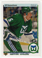 Ulf Samuelsson - Hartford Whalers (NHL Hockey Card) 1990-91 Upper Deck # 287 Mint