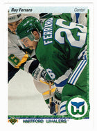 Ray Ferraro - Hartford Whalers (NHL Hockey Card) 1990-91 Upper Deck # 289 Mint